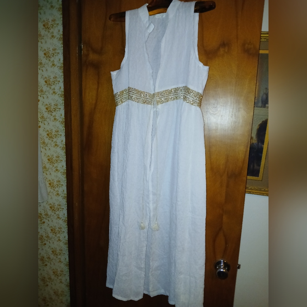 Do Everything In Love Cotton Coverup